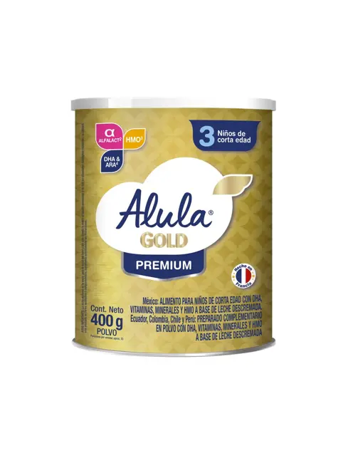 LECHE ALULA 3 GOLD 400G