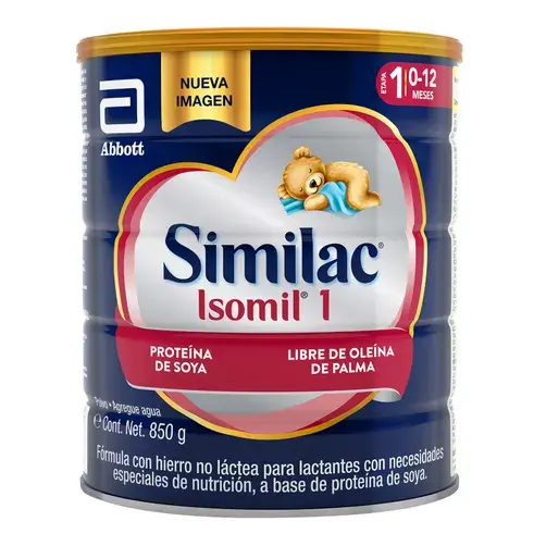 LECHE ISOMIL 1 ADVANCE IQ POLVO 850 G