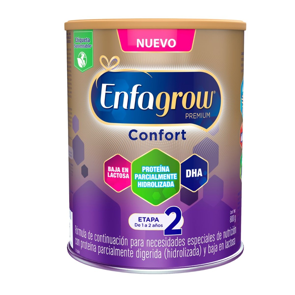 LECHE ENFAGROW 2 PREMIUM CONFORT 800G