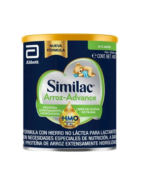 LECHE SIMILAC ARROZ ADVANCE 0-12M 400G