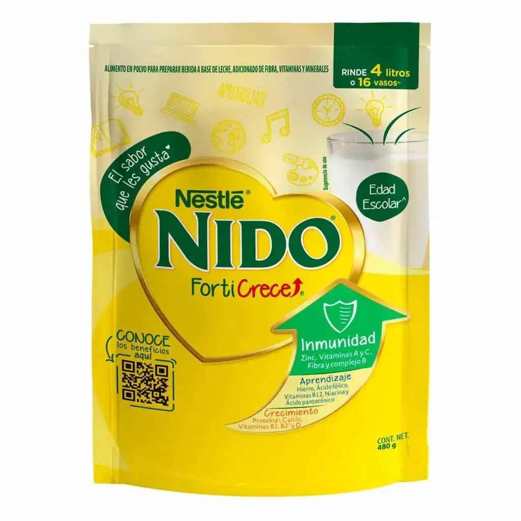 LECHE NIDO FORTICRECE 480G