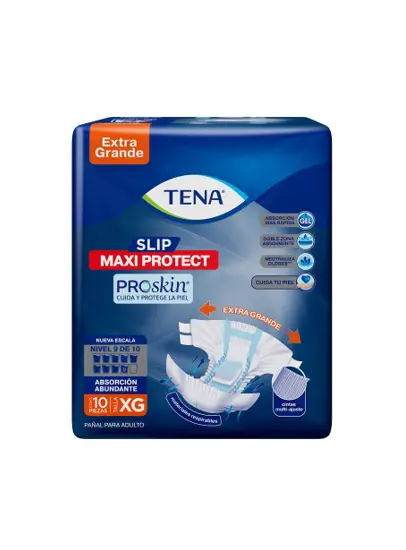 PAÑAL TENA SLIP MAXI PROT XG C/10