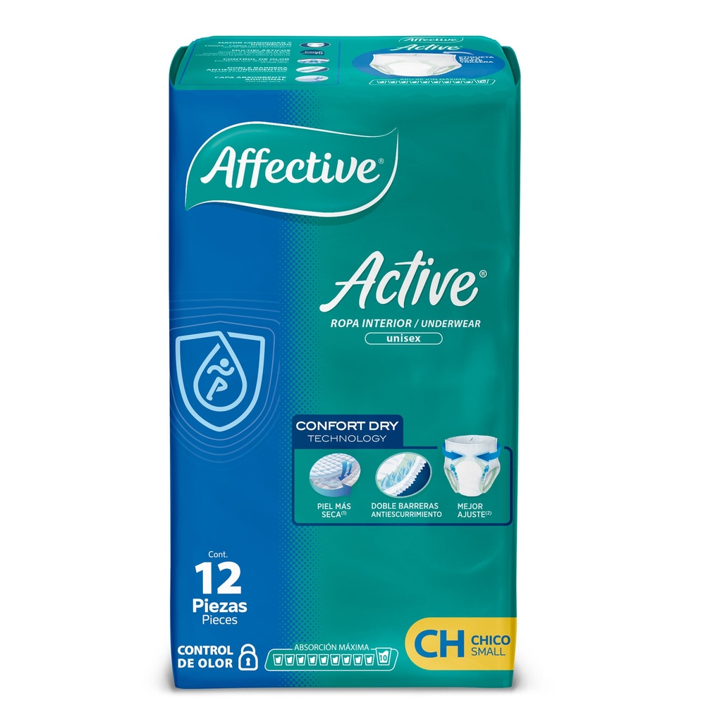 CALZON AFFECTIVE ACTIVE CHICO C/10
