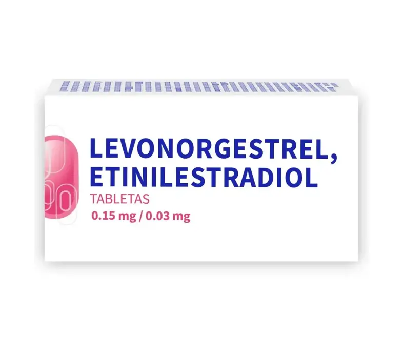LEVON/ETINIL PERRIGO 0.15/0.03MG TABLETAS C/28 (GI)