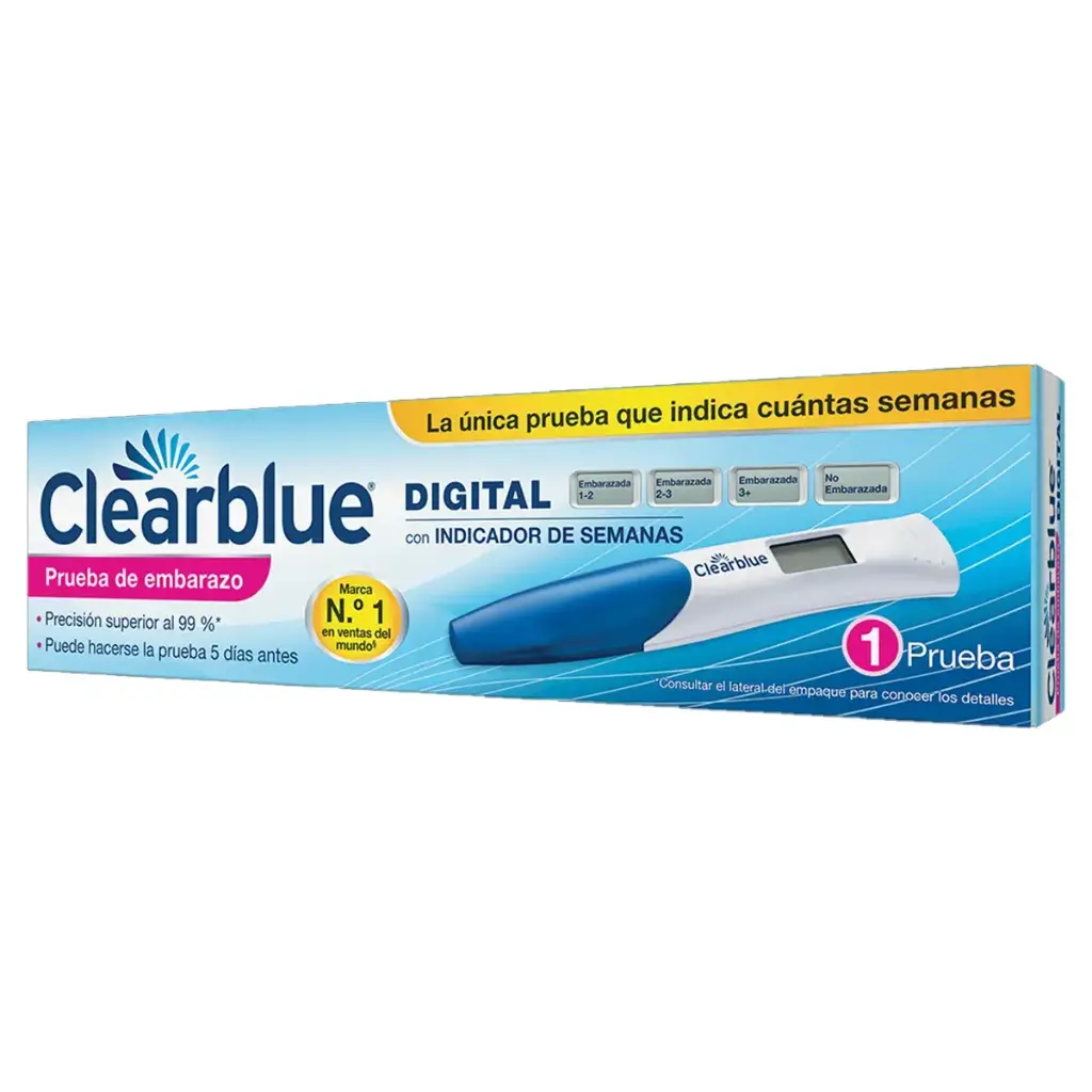 PRUEBA EMBARAZO CLEARBLUE DIGITAL C/1