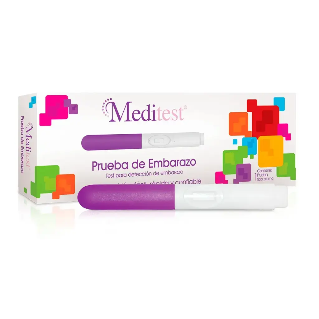 PRUEBA EMBARAZO PLUMA MEDITEST C/1