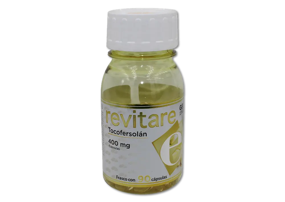 REVITARE 400MG CAPSULAS C/90 (GI)