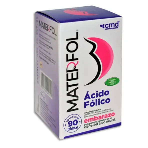 MATERFOL TABLETAS C/90 (GI)