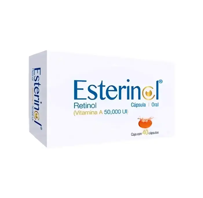 ESTERINOL 50.000UI CAPSULAS C/40 (GI)