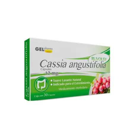 RUVOLSY CASSIA ANGUSTIFOLIA 12MG CAPSULAS C/30 (GI)