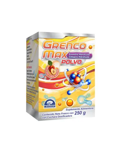 GRENCO MAX POLVO DURAZNO 250G (GI)