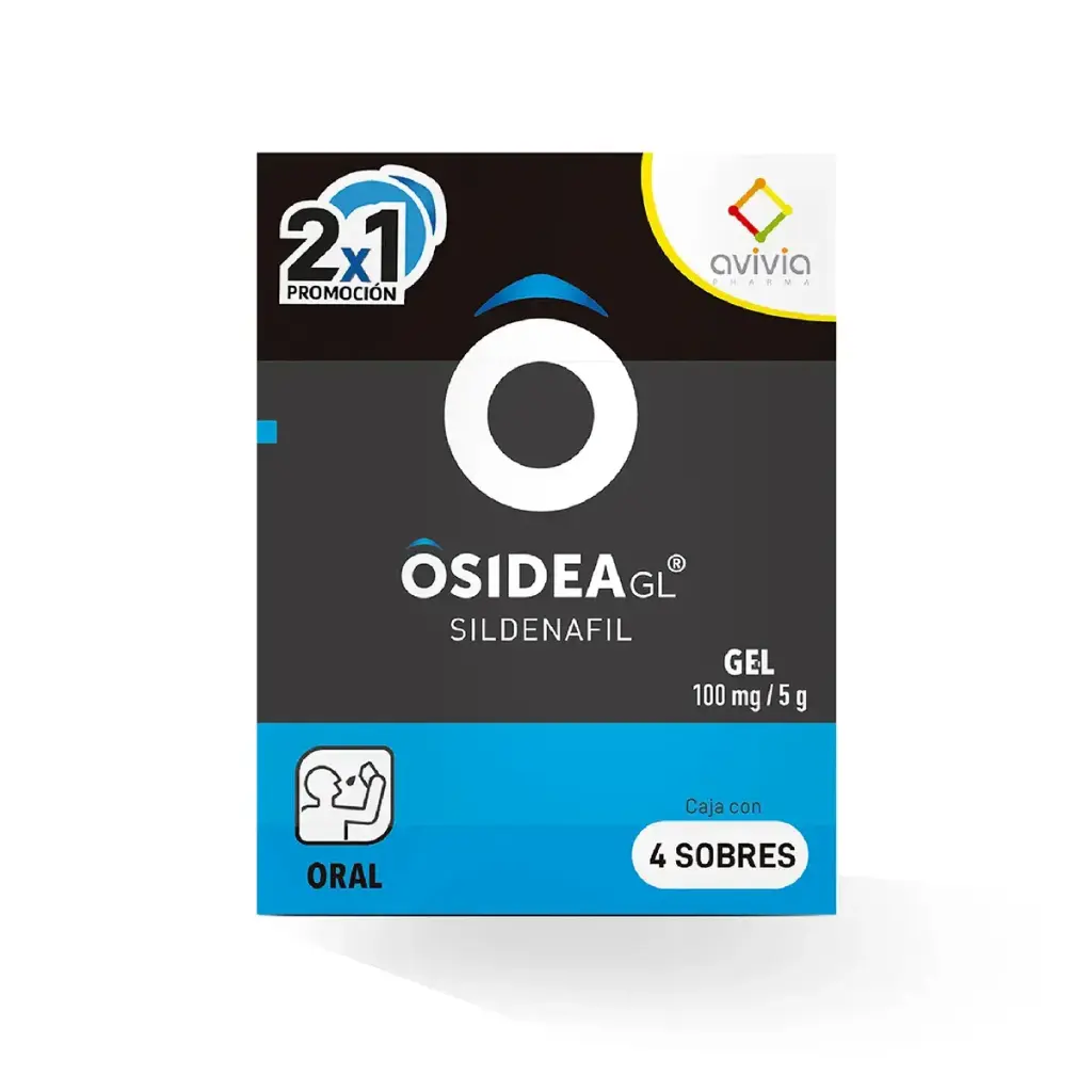 OSIDEA GL 100MG/5G SOBRES C/4 2X1 (GI)