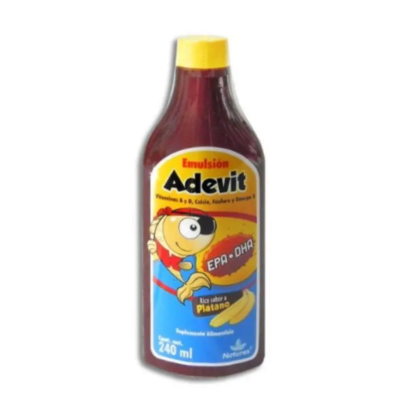 ADEVIT EMULSION PLATANO 240ML (GI)