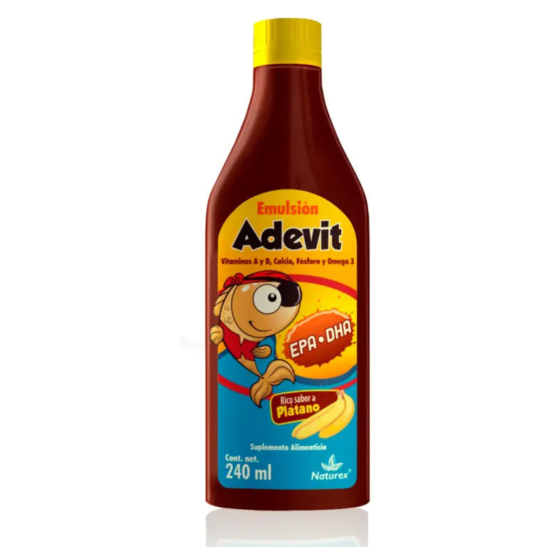 ADEVIT EMULSION PLATANO 240ML (GI)