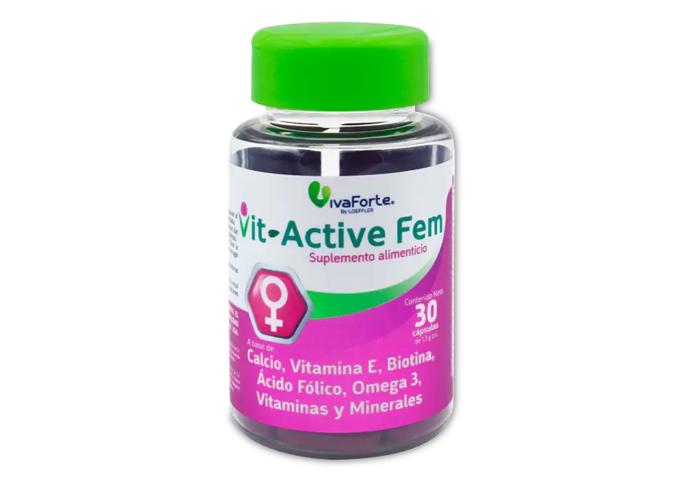VIT ACTIVE FEM CAPSULAS C/30 (GI) *