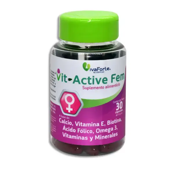 VIT ACTIVE FEM CAPSULAS C/30 (GI) *