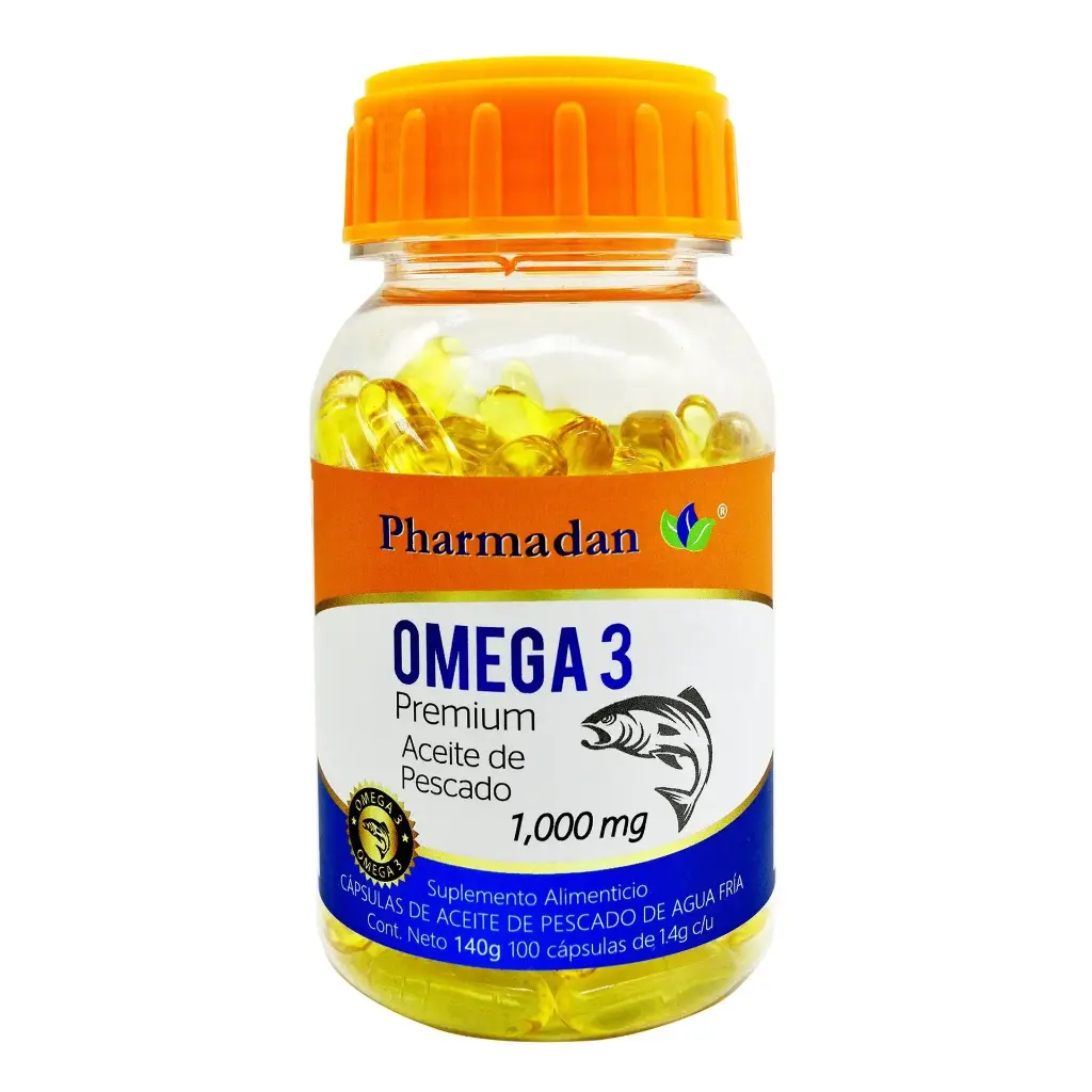 OMEGA 3 PHARMADAN CAPSULAS C/100 (GI) *