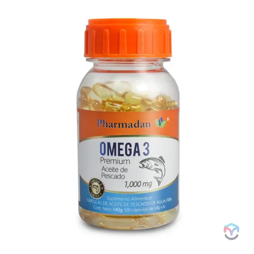 OMEGA 3 PHARMADAN CAPSULAS C/100 (GI) *