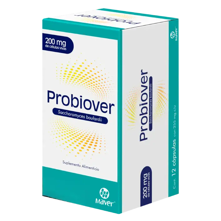 PROBIOVER 200MG CAPSULAS C/12 (GI)