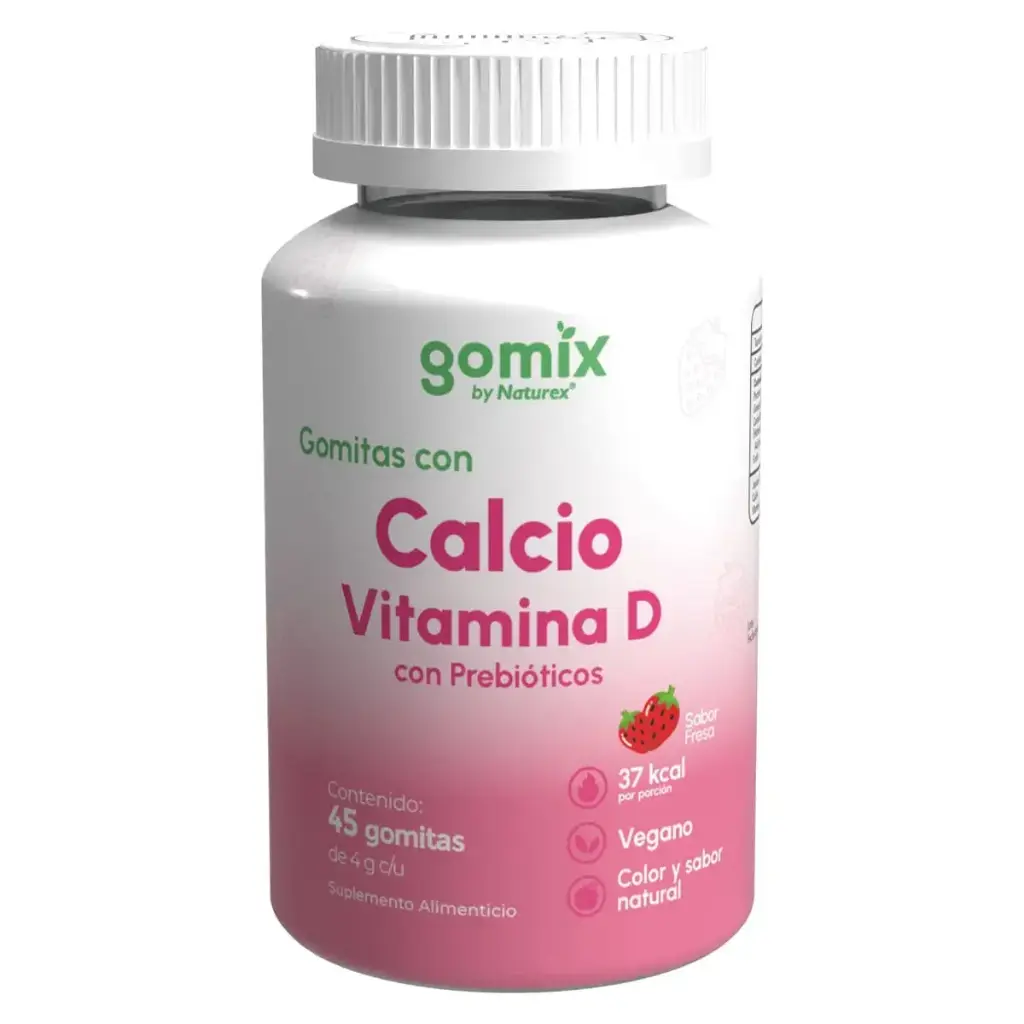 GOMIX CALCIO Y VITAMINA D GOMITAS C/45 *