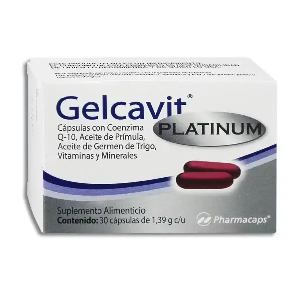GELCAVIT PLATINUM CAPSULAS C/30 (GI)