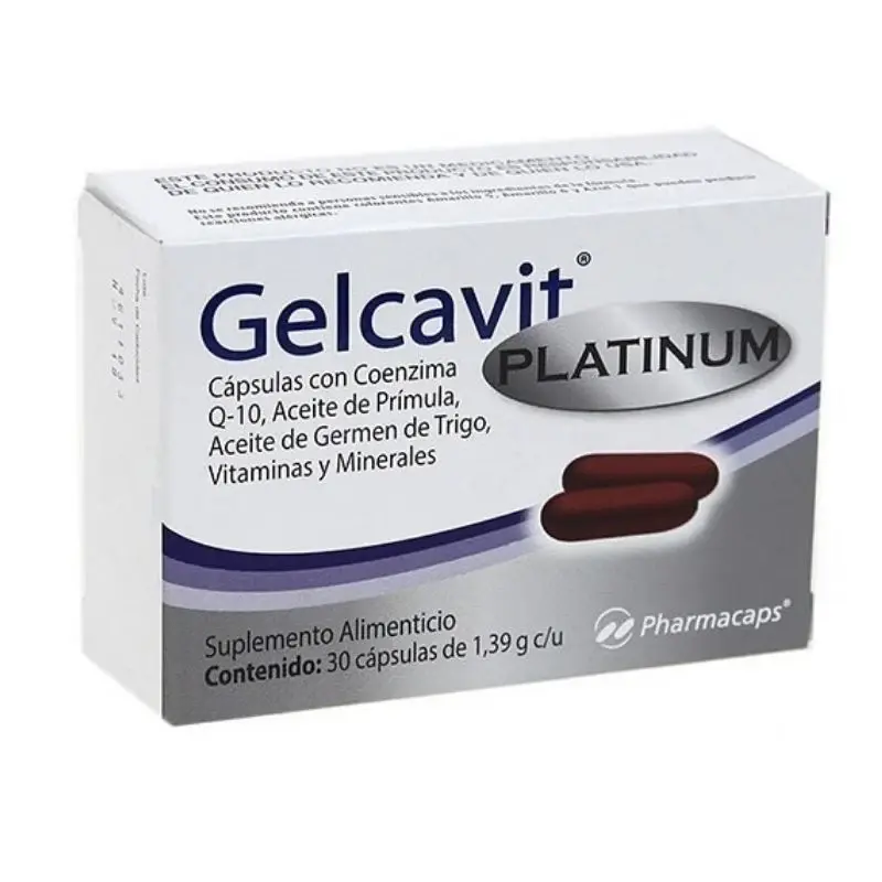 GELCAVIT PLATINUM CAPSULAS C/30 (GI)