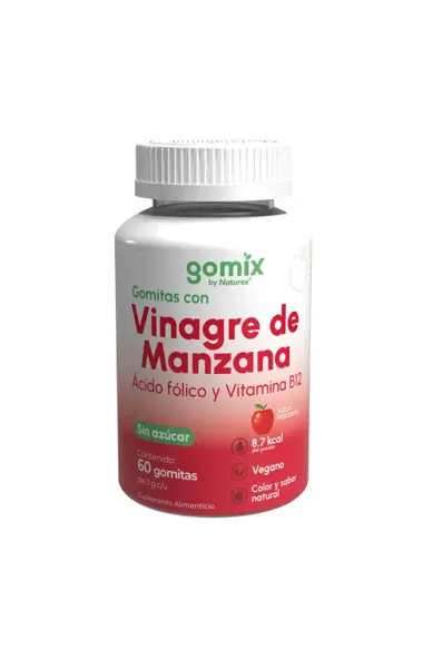 GOMIX VINAGRE DE MANZANA GOMITAS C/60 *