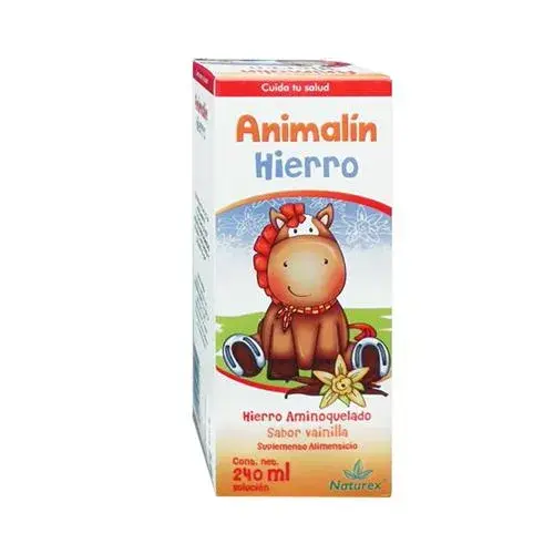 ANIMALIN HIERRO SOLUCION 240ML (GI)