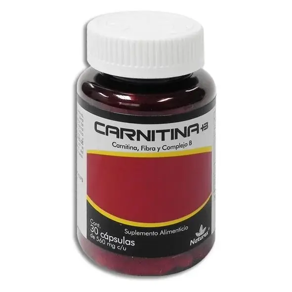 CARNITINA NATUREX 500MG CAPSULAS C/30 (GI)