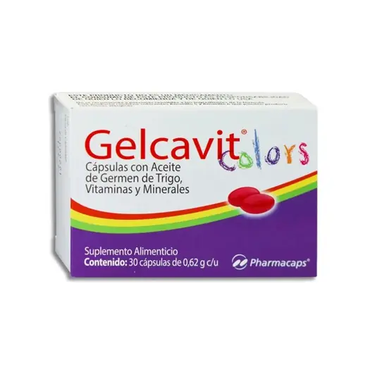 GELCAVIT COLORS CAPSULAS C/30 (GI)
