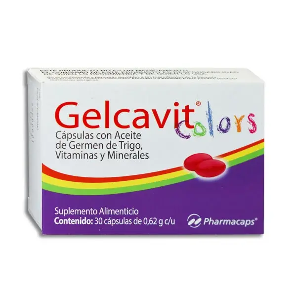 GELCAVIT COLORS CAPSULAS C/30 (GI)