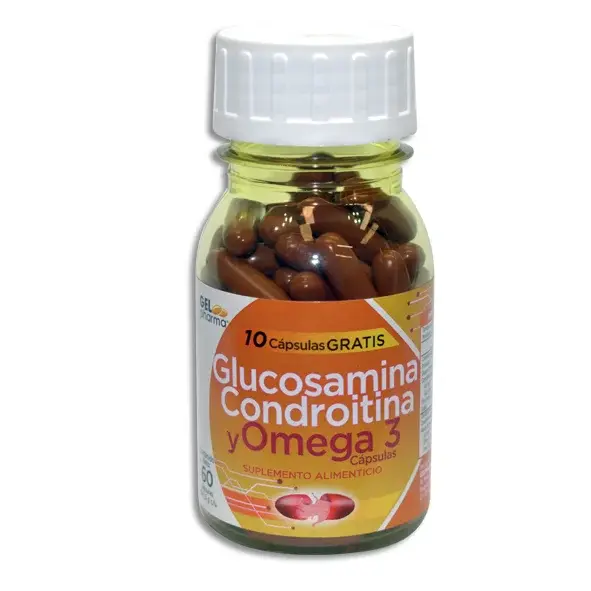 GLUCOSAMINA CONDROITINA Y OMEGA 3 CAPSULAS C/60 (GI)