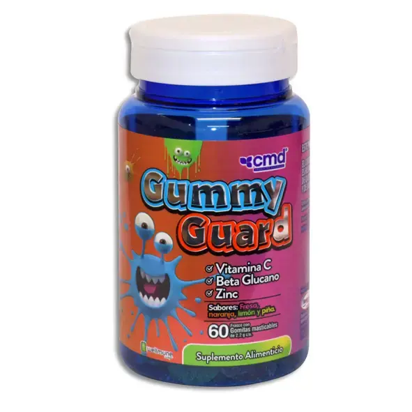 GUMMY GUARD FRASCO 60 GOMAS 270/18.8/40MG (GI) *