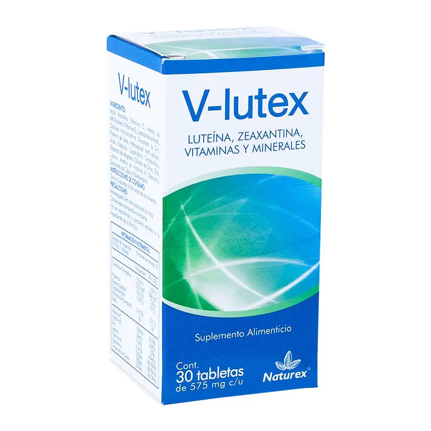 V-LUTEX 575MG TABLETAS C/30 (GI)