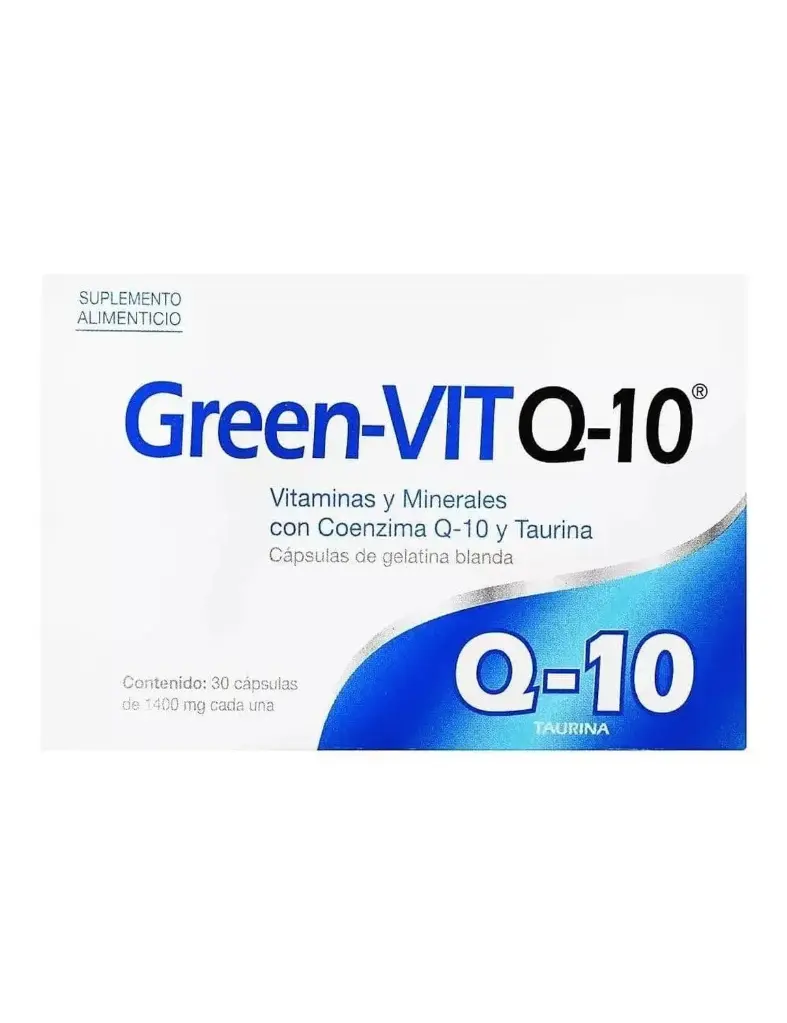 GREEN-VIT Q10 1.4G CAPSULAS C/30 (GI)