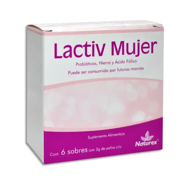 LACTIV MUJER SOBRES C/6 (GI)