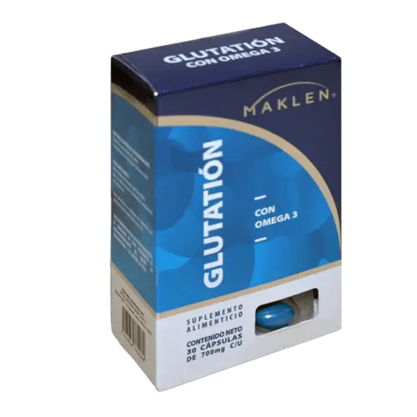 GLUTATION CON OMEGA MAKLEN CAPSULAS C/30 *
