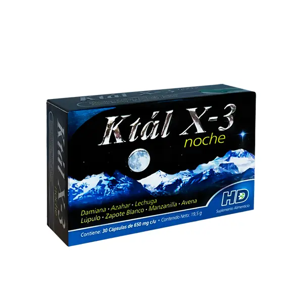 KTAL X-3 NOCHE CAPSULAS C/30 (GI)