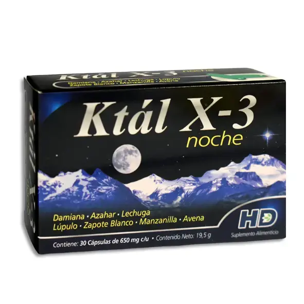 KTAL X-3 NOCHE CAPSULAS C/30 (GI)