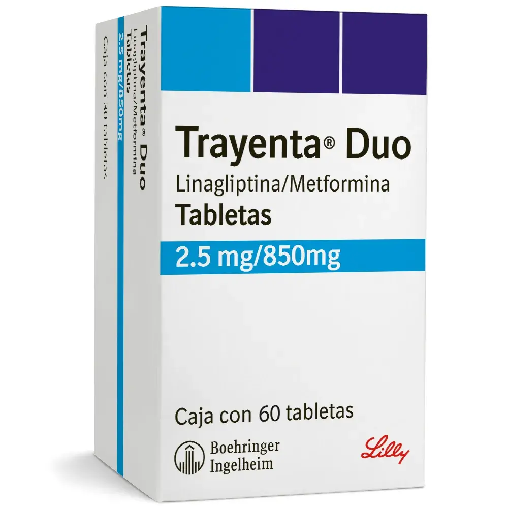 TRAYENTA DUO 2.5/850MG TABLETAS C/60
