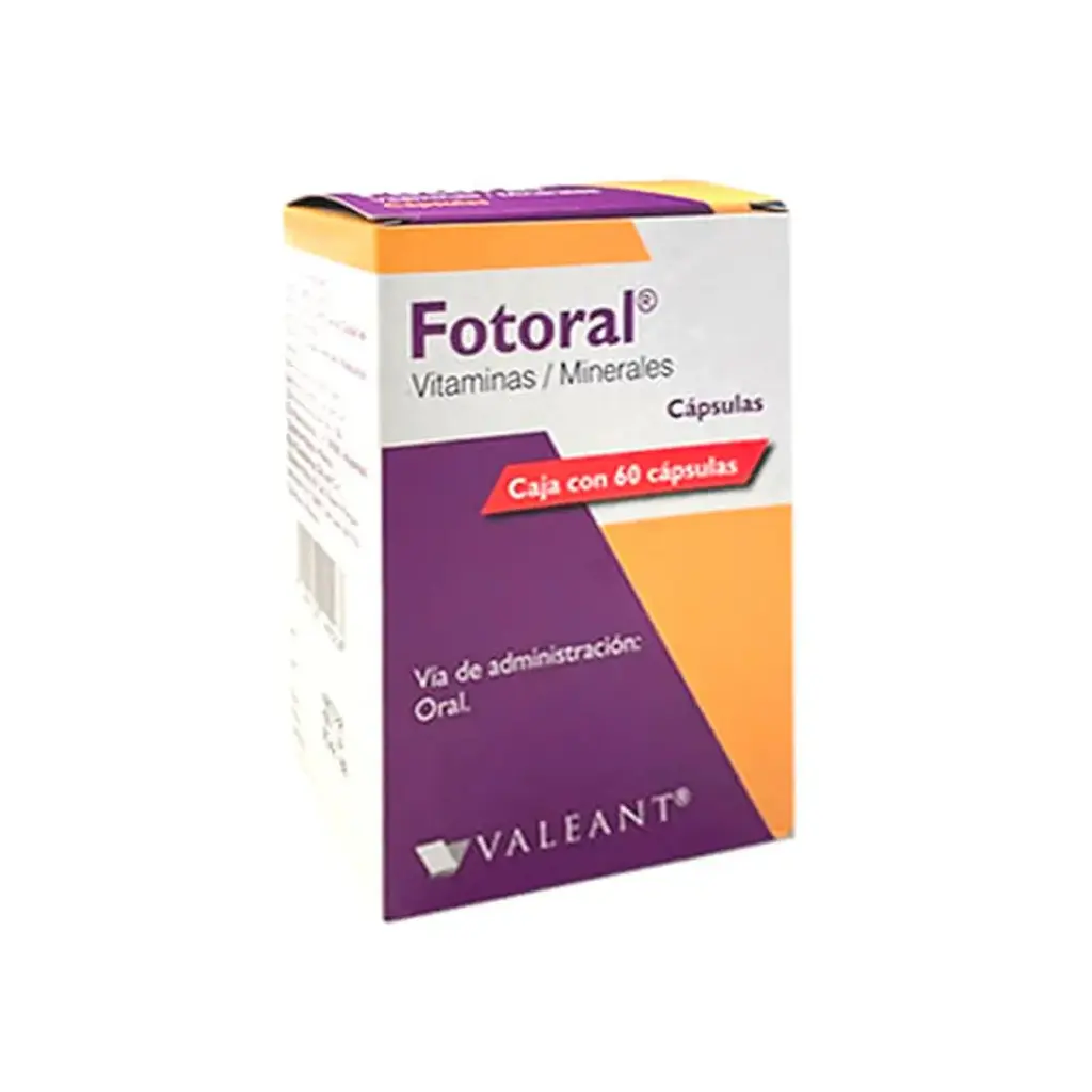 FOTORAL CAPSULAS C/60