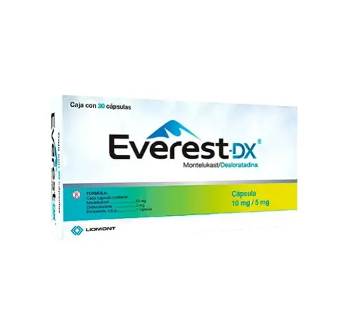 EVEREST DX 10/5MG CAPSULAS C/30
