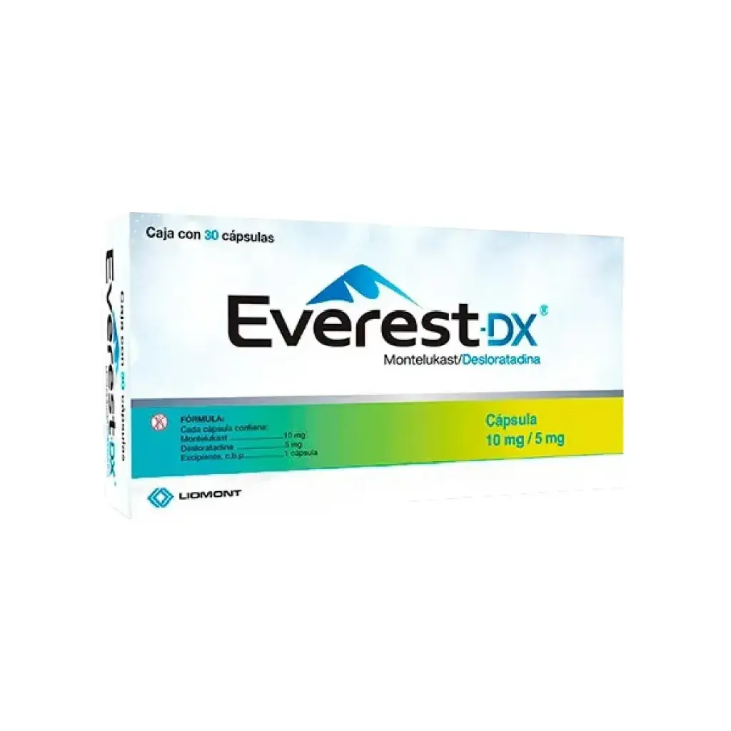 EVEREST DX 10/5MG CAPSULAS C/30