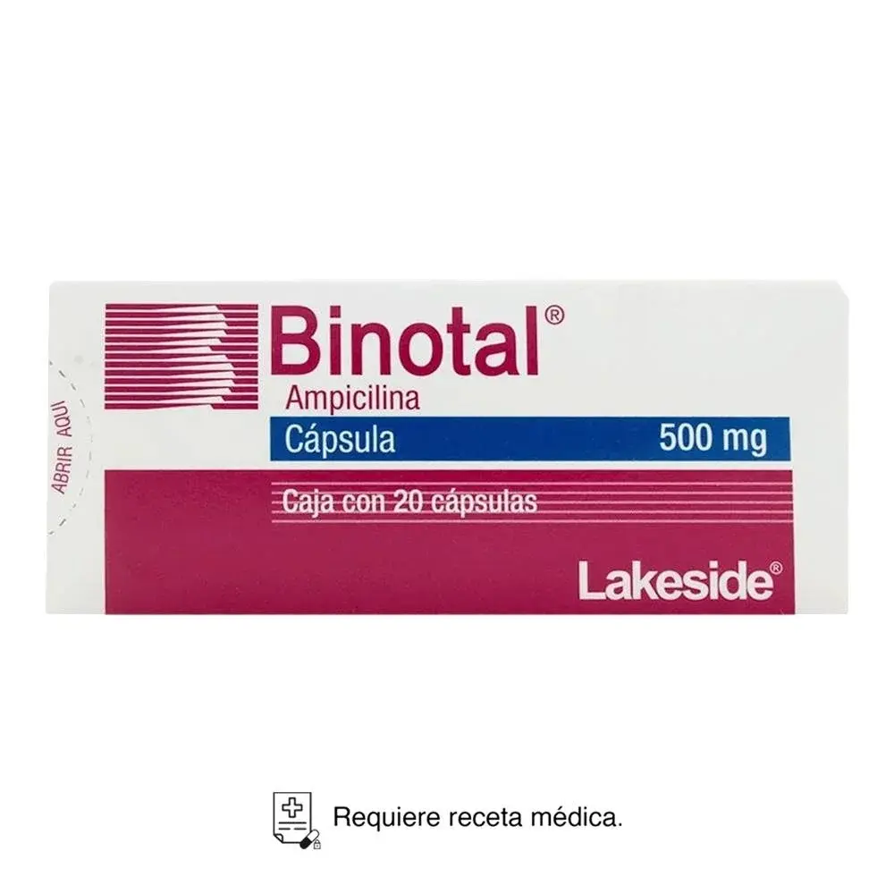 BINOTAL 500MG CAPSULAS C/20
