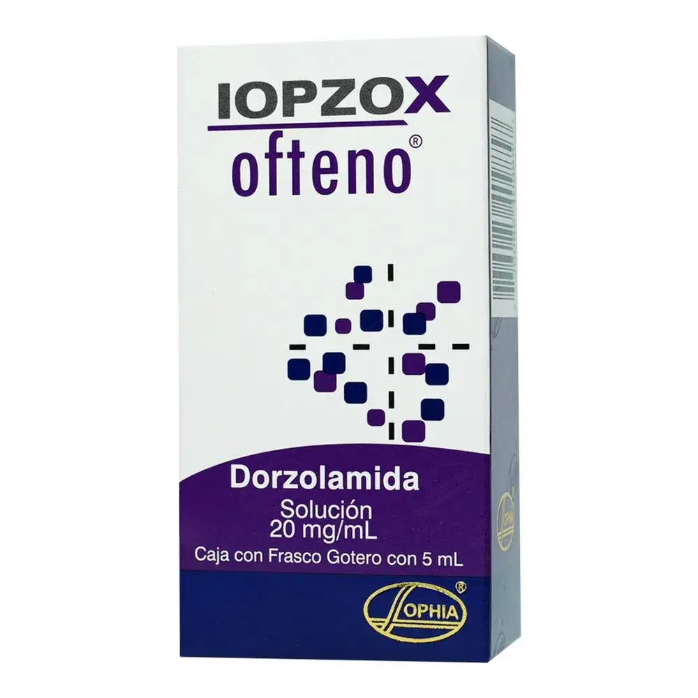 IOPZOX 20MG/1ML SOLUCION 5ML