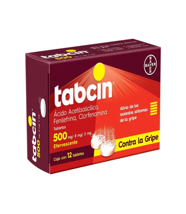 TABCIN 500 TABLETAS EFERV C/12