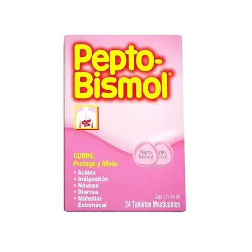 PEPTO-BISMOL TABLETAS C/24