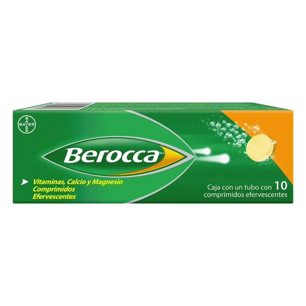 BEROCCA COMPRIMIDOS EFERV C/10