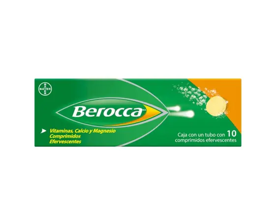 BEROCCA COMPRIMIDOS EFERV C/10