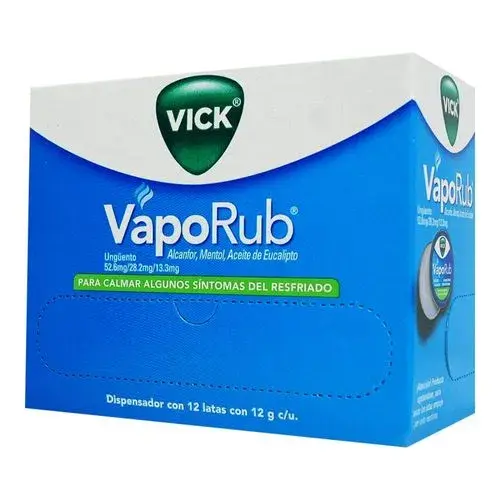 VICK VAPORUB LATA 12G C/12